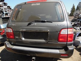 2001 LEXUS LX470 GRAY 4.7L AT 4WD Z18315